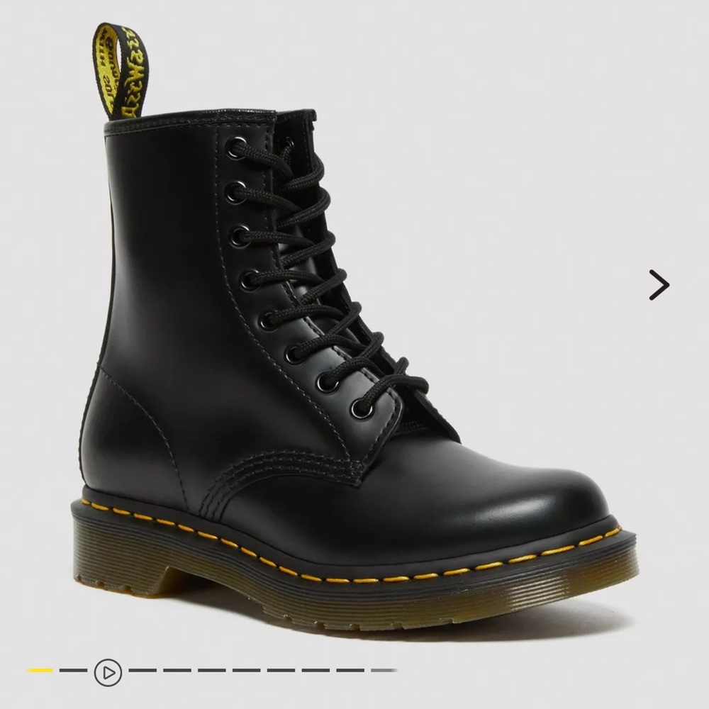 Dr. Martens Classic Black Lace-Up Boots